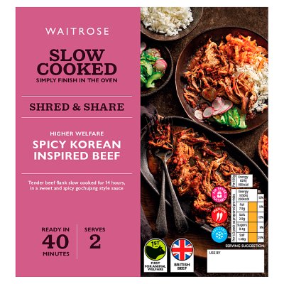 Waitrose Spicy Korean Inspired Beef
