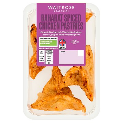 Waitrose Baharat Spiced Chicken Pastries