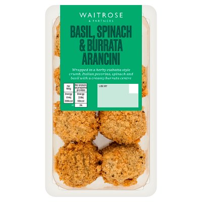 Waitrose Basil, Spinach & Burrata Arancini