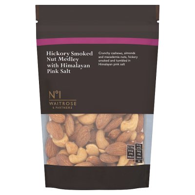 No.1 Hickory Smoked Nut Medley With Himalayan Pink Salt