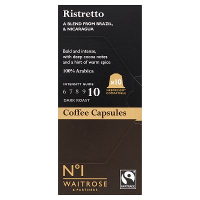 No.1 Ristretto Coffee Capsules 10s