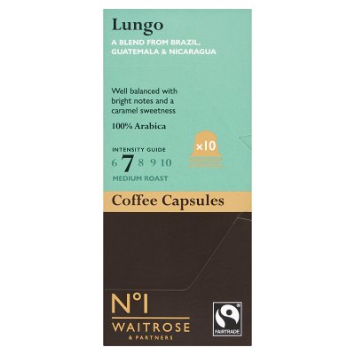 No.1 Lungo Coffee Capsules 10s