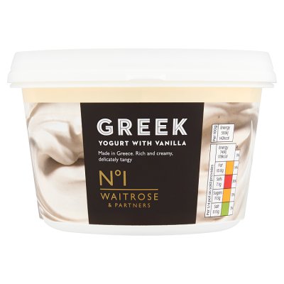 No.1 Greek Yogurt with Vanilla
