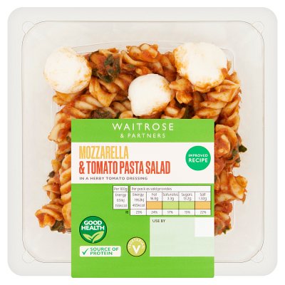 Waitrose Mozzarella & Tomato Pasta Salad