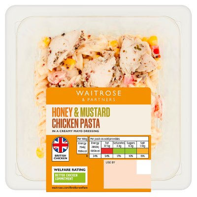 Waitrose Honey & Mustard Chicken Pasta