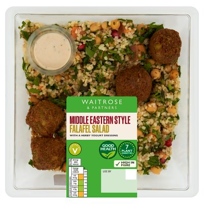 Waitrose Middle Eastern Style Falafel Salad