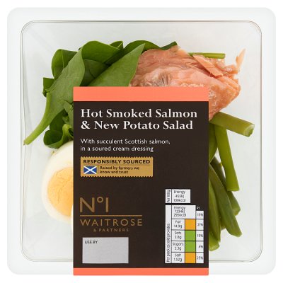 No.1 Hot Smoked Salmon & New Potato Salad
