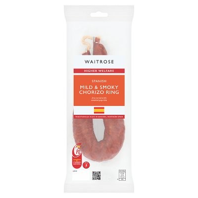 Waitrose Mild & Smoky Chorizo Ring