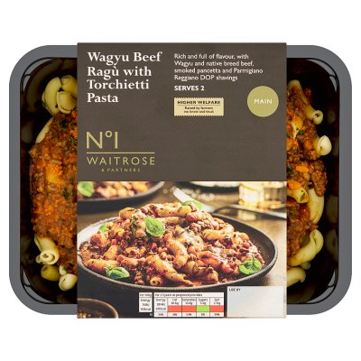 No.1 Wagyu Beef Ragu with Torchietti Pasta