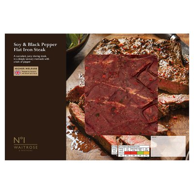 No.1 BBQ Soy & Black Pepper Flat Iron Steak