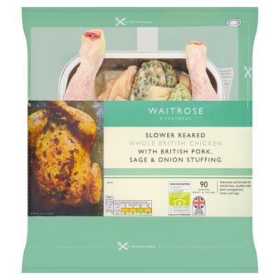 Waitrose Whole Chicken With Pork Stuffing