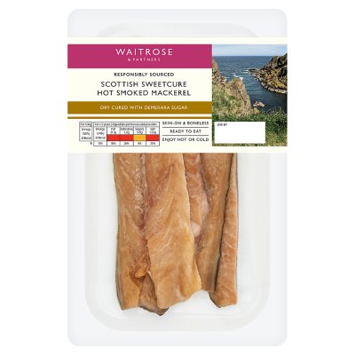 Waitrose Scottish Sweetcure Hot Smoked Mackerel