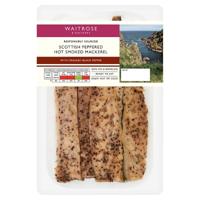 Waitrose Scottish Peppered Hot Smoked Mackerel