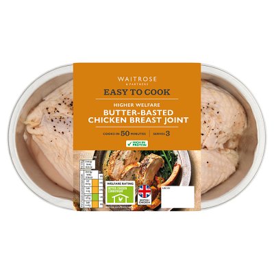 Easy to Cook Butter-Basted Chicken Breast Joint