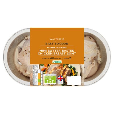 Easy to Cook Mini Butter-basted Chicken Breast Joint