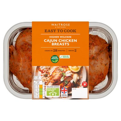 Easy to Cook Cajun Chicken Breasts