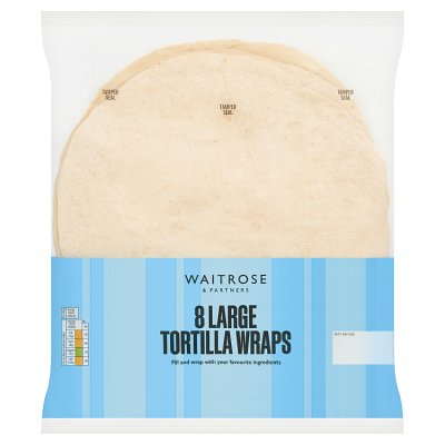 Waitrose Large Tortilla Wraps