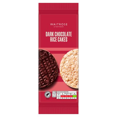 Waitrose Dark Chocolate Rice Cakes