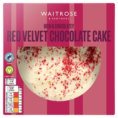 Waitrose Red Velvet Chocolate Cake