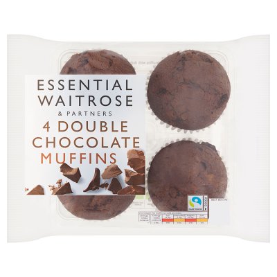 Waitrose Double Chocolate Muffins