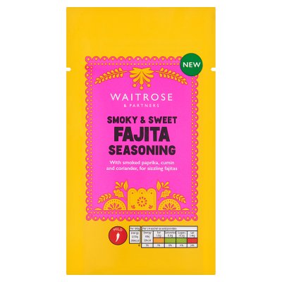 Waitrose Smoky & Sweet Fajita Seasoning