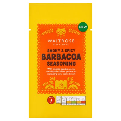 Waitrose Smoky & Spicy Barbacoa Seasoning