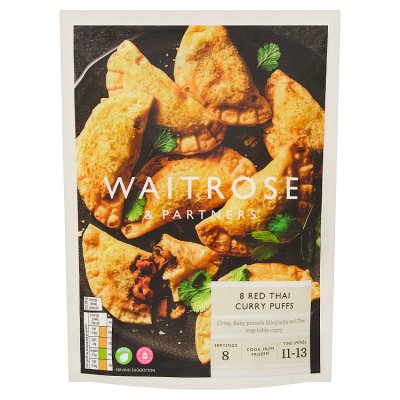 Waitrose 8 Red Thai Curry Puffs