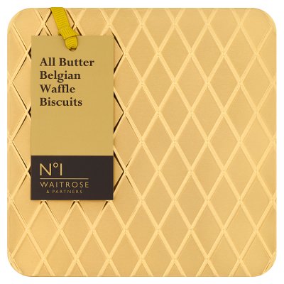 No.1 All Butter Belgian Waffle Biscuits Tin