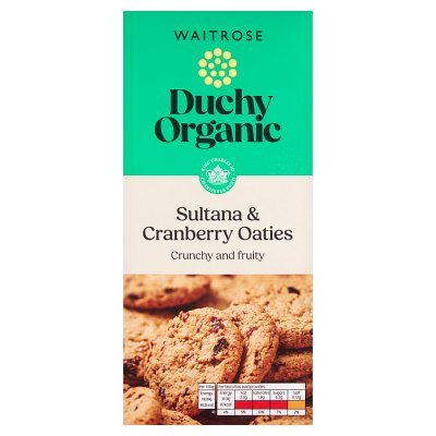 Duchy Organic Sultana & Cranberry Oaties