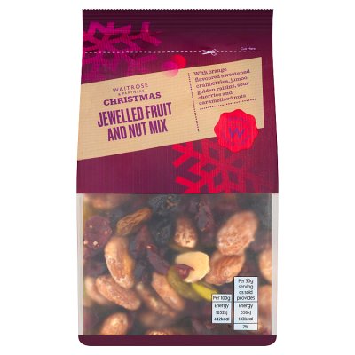 Waitrose Christmas Jewelled Fruit & Nut Mix