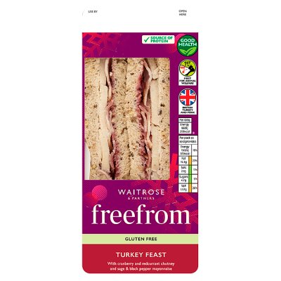 Waitrose freefrom Turkey Feast Sandwich