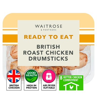 Waitrose Cooked Roast Chicken Drumsticks