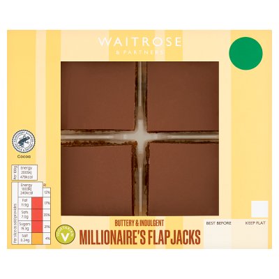Waitrose Millionaire's Flapjacks