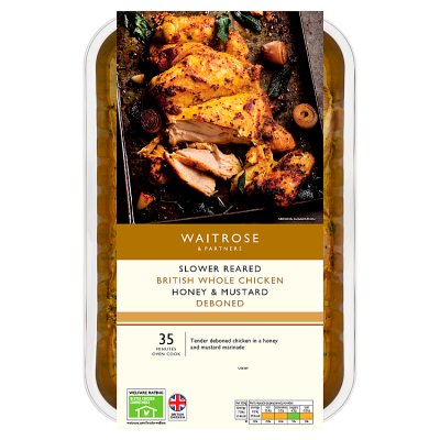 Waitrose Honey & Mustard Deboned Chicken