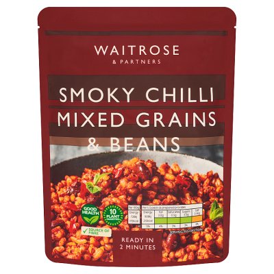 Waitrose Smoky Chilli Grains & Beans
