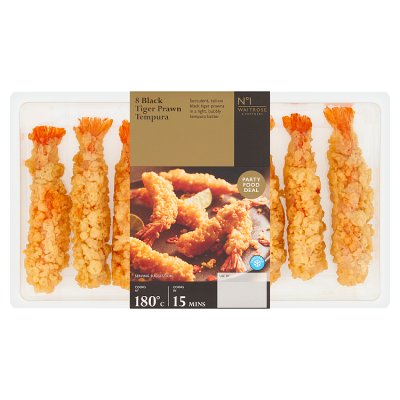 No.1 8 Black Tiger Prawn Tempura