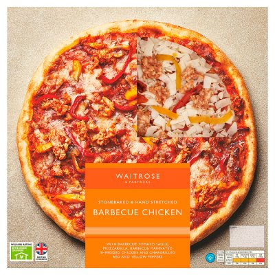 Waitrose Barbecue Chicken Stonebaked Pizza
