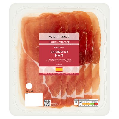 Waitrose Spanish Serrano Ham