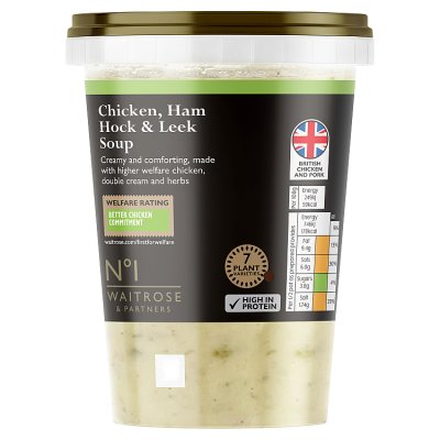 No.1 Chicken, Ham Hock & Leek Soup