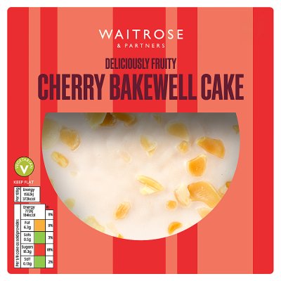 Waitrose Cherry Bakewell Cake