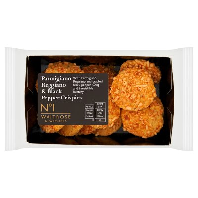 No.1 Parmesan Reggiano & Black Pepper Crispies