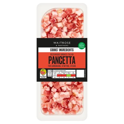 Waitrose Cooks Ingredients Beechwood Smoked Pancetta