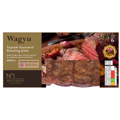 No.1 Wagyu Topside Seasoned Roasting Joint