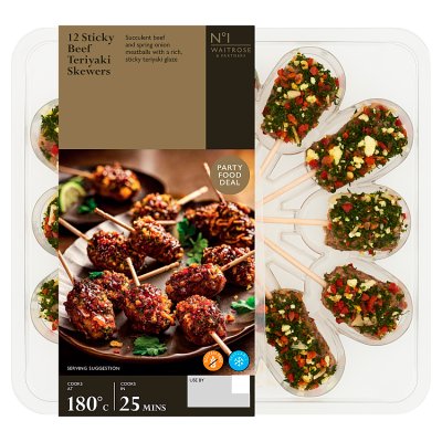 No.1 12 Sticky Beef Teriyaki Skewer