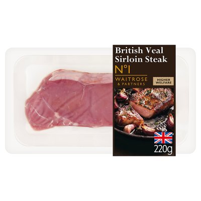 No.1 British Veal Sirloin Steak