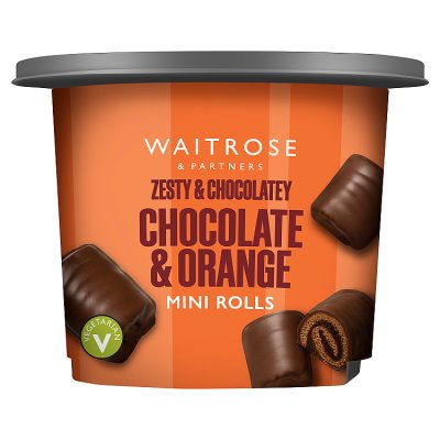 Waitrose Chocolate & Orange Mini Rolls