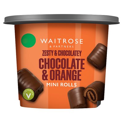 Waitrose Chocolate & Orange Mini Rolls