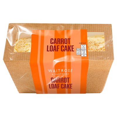 Waitrose Carrot Cake Loaf