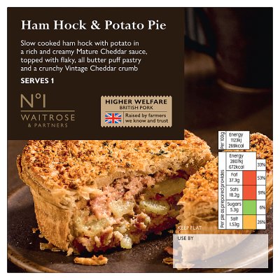 No.1 Ham Hock & Potato Pie