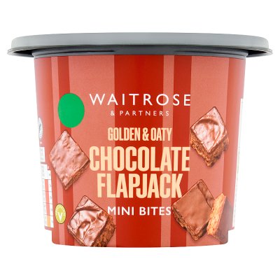 Waitrose Chocolate Flapjack Mini Bites